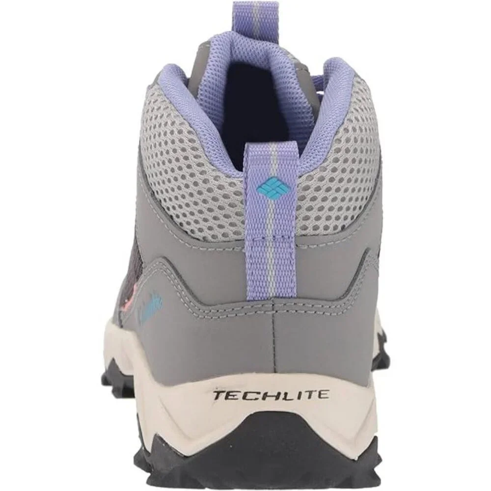 Columbia Flow Centre Hiking Boots Womens 9.5 Steam Fairytale Blue Grey - Picture 3 of 7